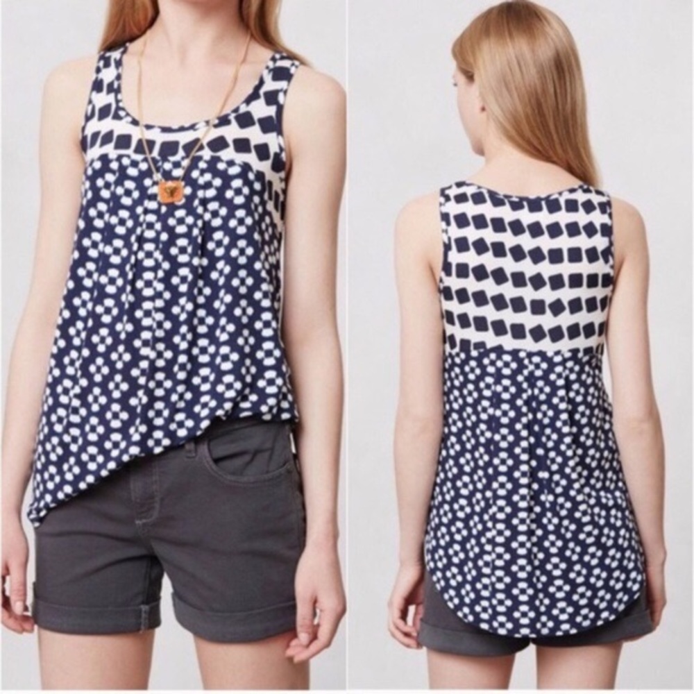 Weston Wear Tiled Swing Top - Size S